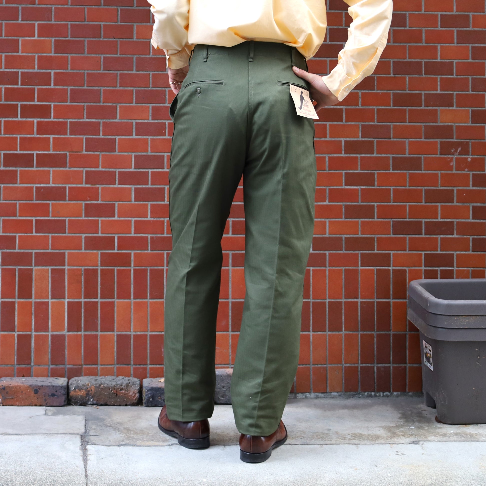 ANATOMICA chino ヘリンボーン パンツ アナトミカ チノⅡ ヘリンボーン