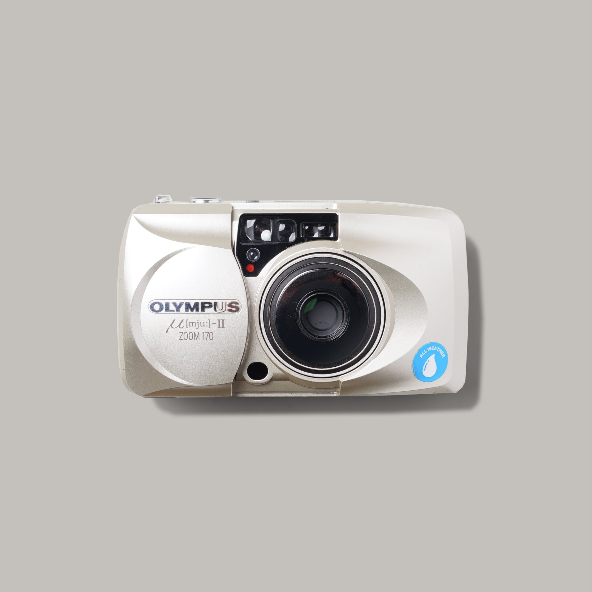Olympus MJU II Zoom 170 Champagne – Analogue Shop