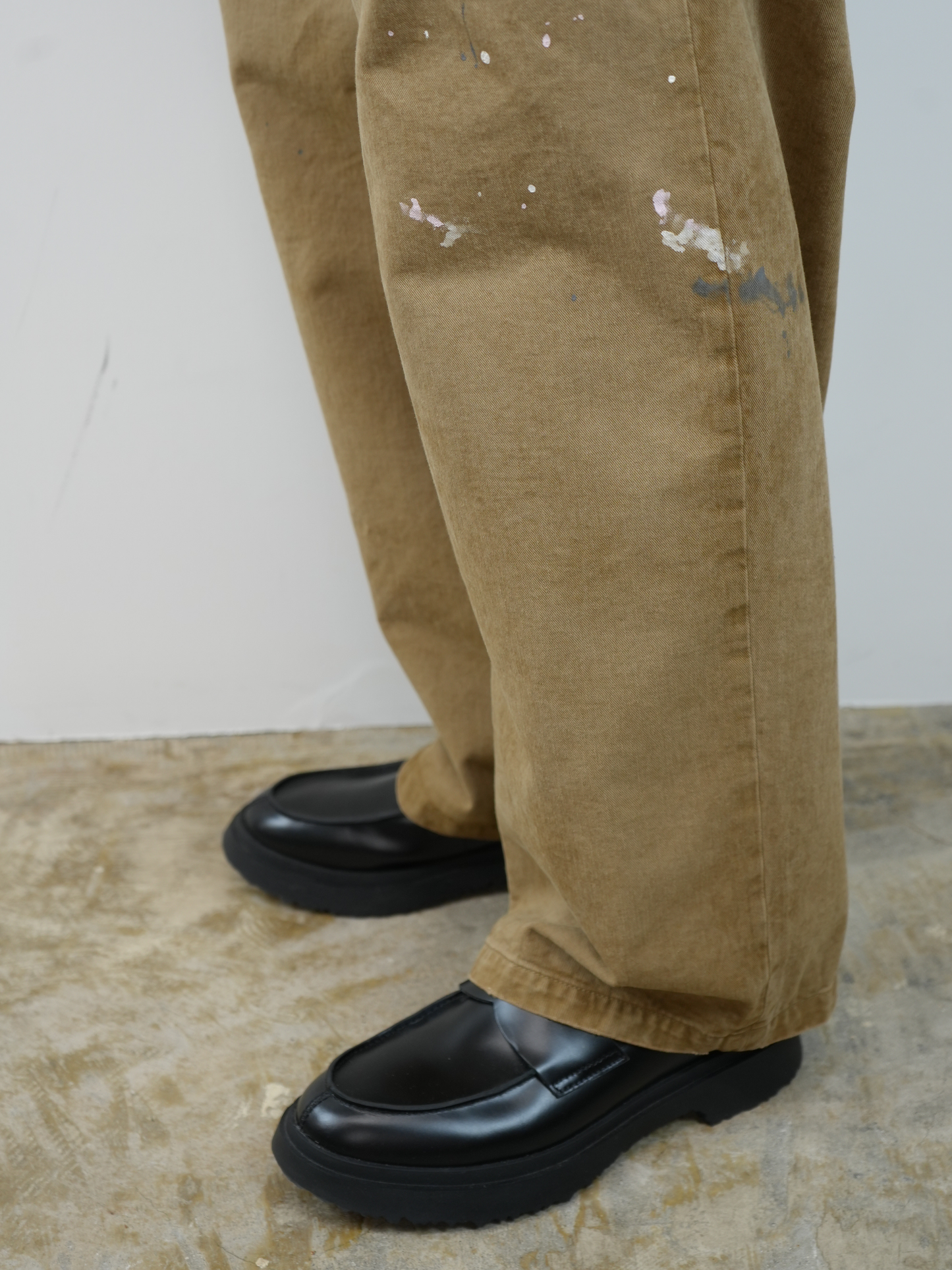 新品 NAMACHEKO KEAN TROUSER スタッズ トラウザー パンツ 2TUCK