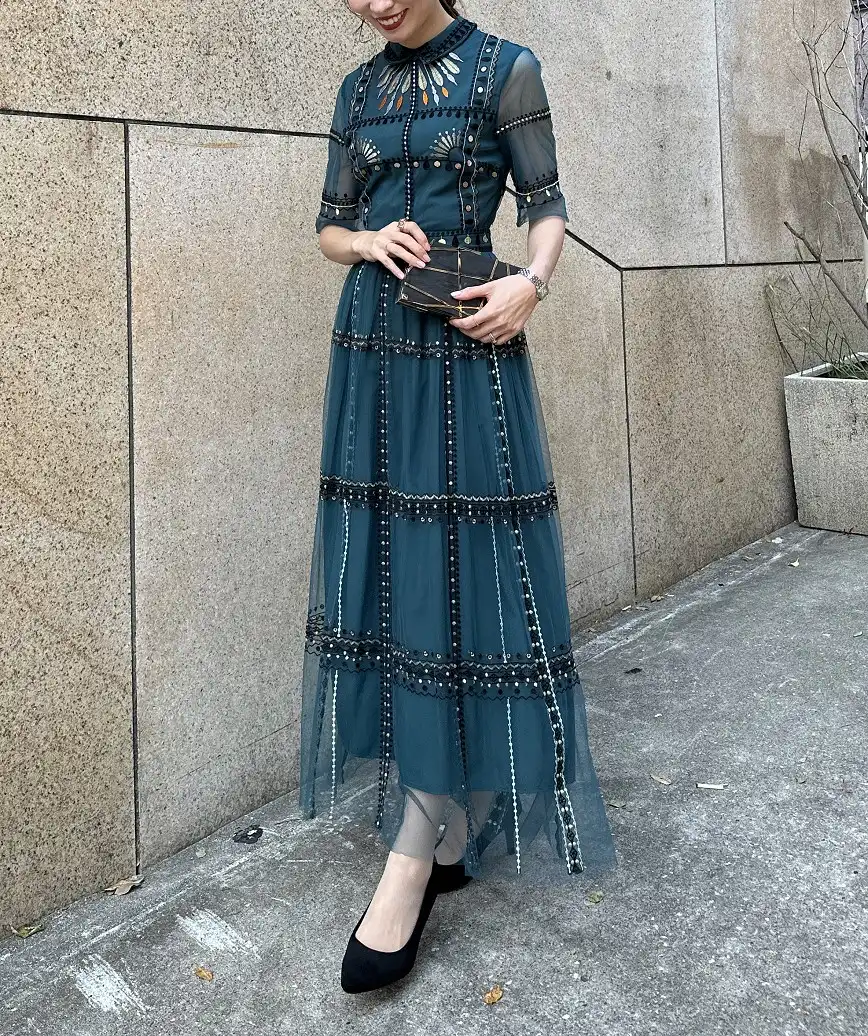 緑 - レンタルドレス｜結婚式のパーティードレスレンタルはANDYOU