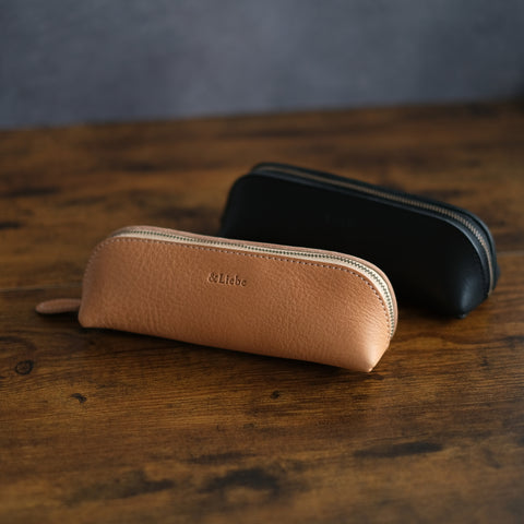 Basic pencil case with large capacity and wide opening [Tochigi