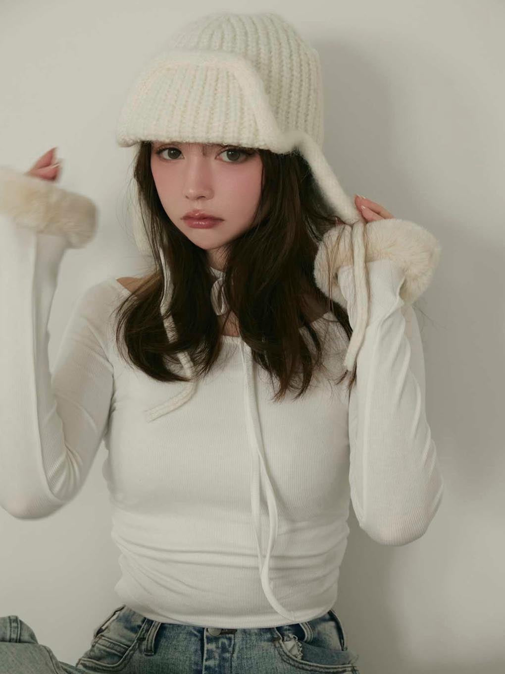 ANDMARY】Baby knit babushka