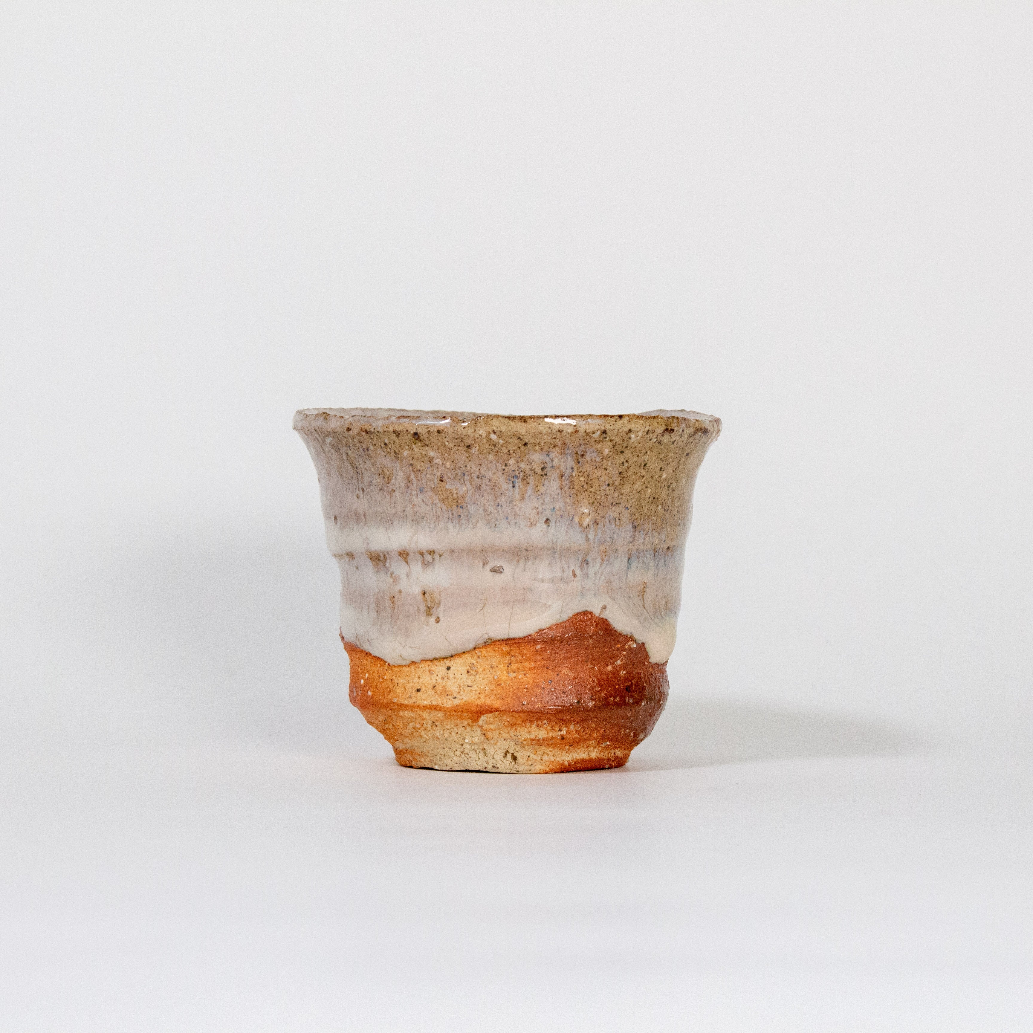 古唐津ぐい呑み 青唐津ぐい呑み 桃山～江戸初期