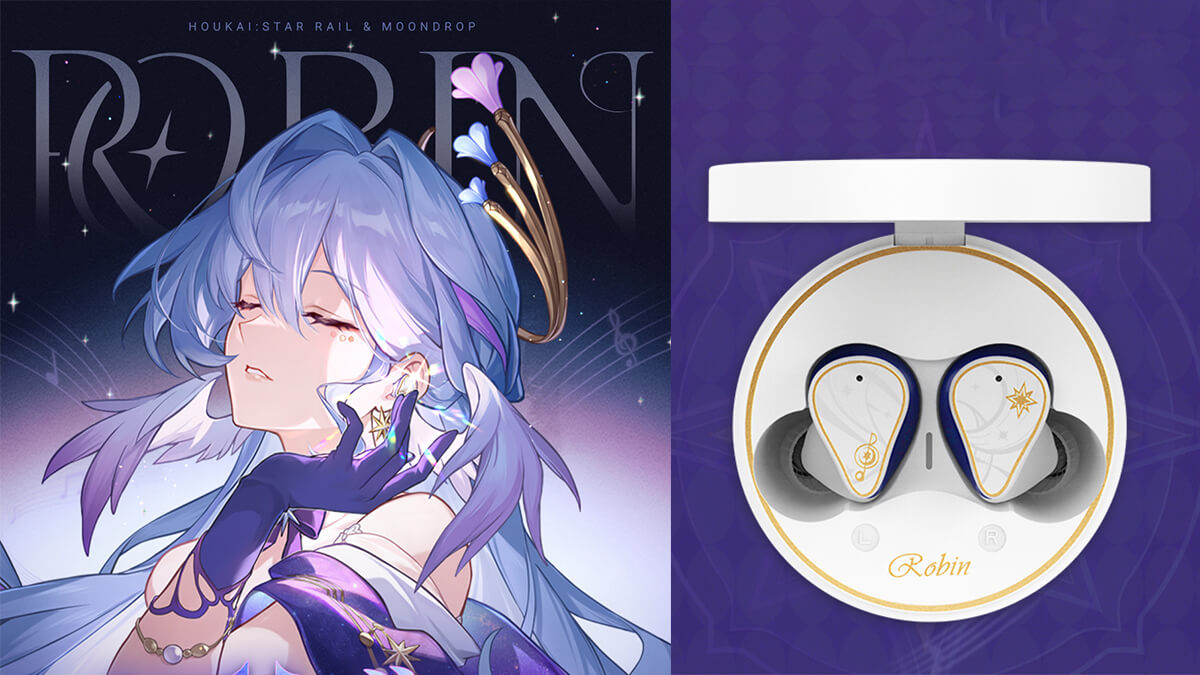 崩壊：スターレイル × 水月雨 Robin's EarphonesがAmazonで販売開始