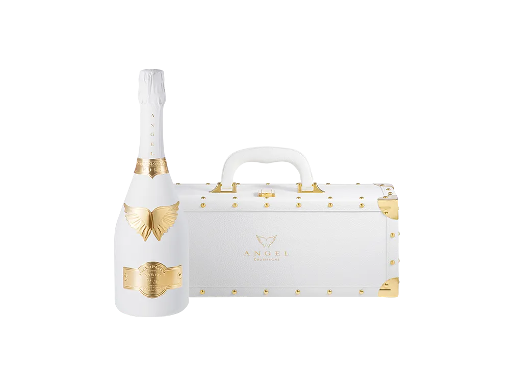 ANGEL CHAMPAGNE NV Brut Rosé White | ANGEL CHAMPAGNE