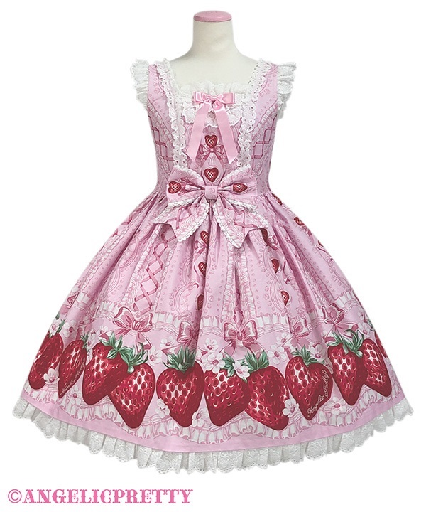 Angelic Pretty Strawberryヘッドドレス ブラック Decoration