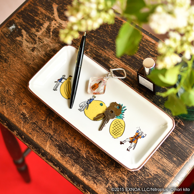 刀剣乱舞-ONLINE-｜九谷焼 長皿（堀川国広・山姥切国広・山伏国広）