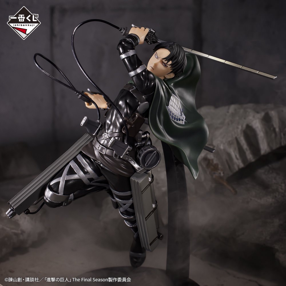 進撃の 巨人 リヴァイ MASTERLISE フィギュア 一番くじ 良い 進撃の