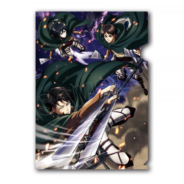 TBS限定】A4クリアファイル3枚セット／進撃の巨人 | TBS・MBSアニメ