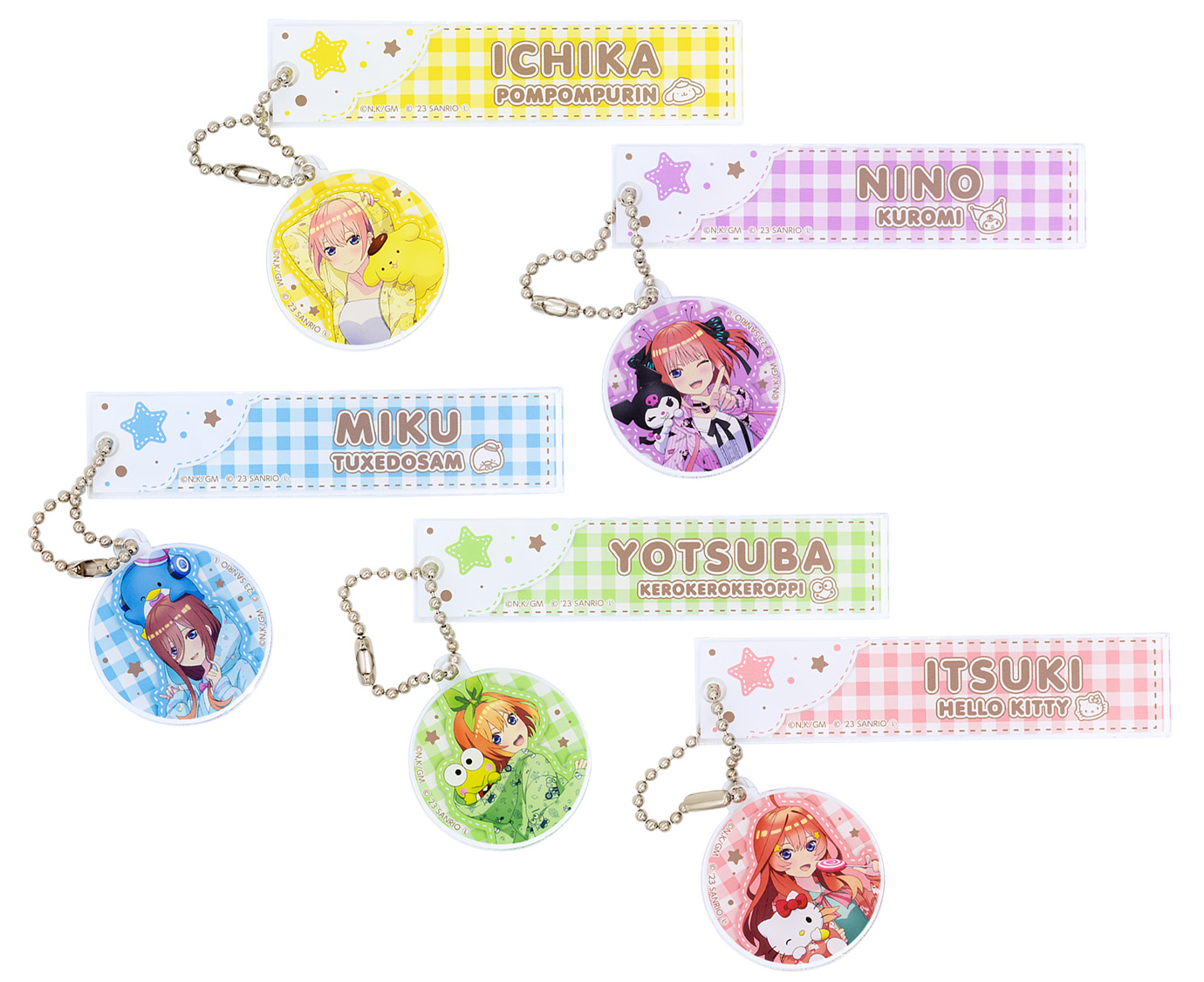 映画 五等分の花嫁×Sanrio characters Limited shop 2023｜商品情報