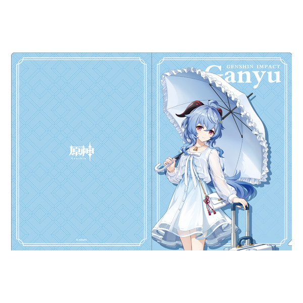 クリアファイル – 甘雨 | 原神展～たびごころの赴くままに～