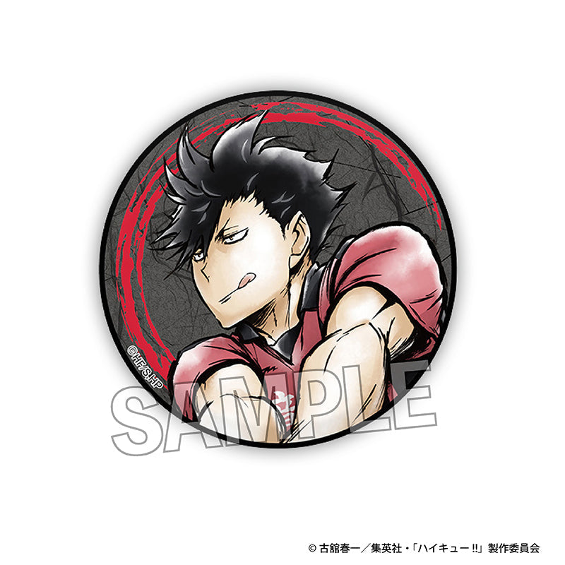 ハイキュー横断幕缶バッジグリッター黒尾鉄朗
