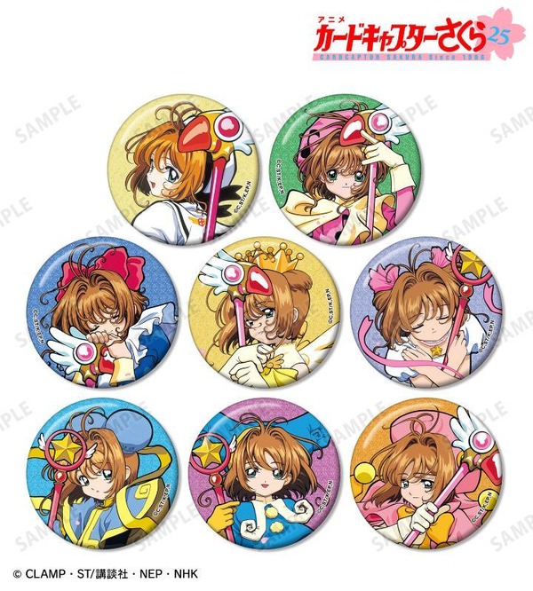 カードキャプターさくら クロウカードめくり 缶バッジ スピネル Amazon