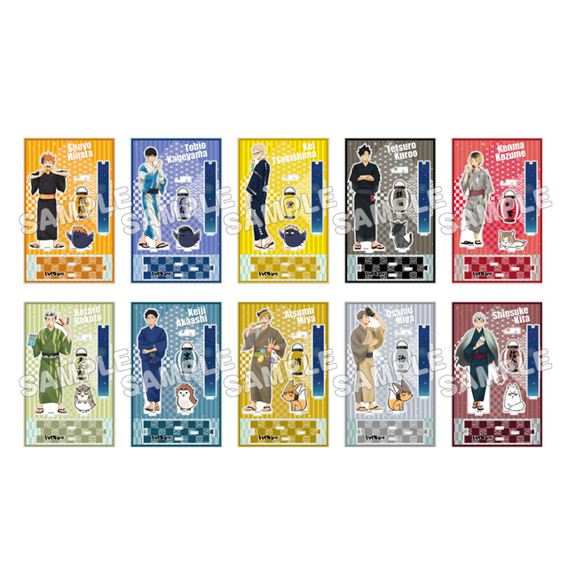 ハイキュー!!」日向翔陽、孤爪研磨、黒尾鉄朗、北信介らが浴衣姿で縁日