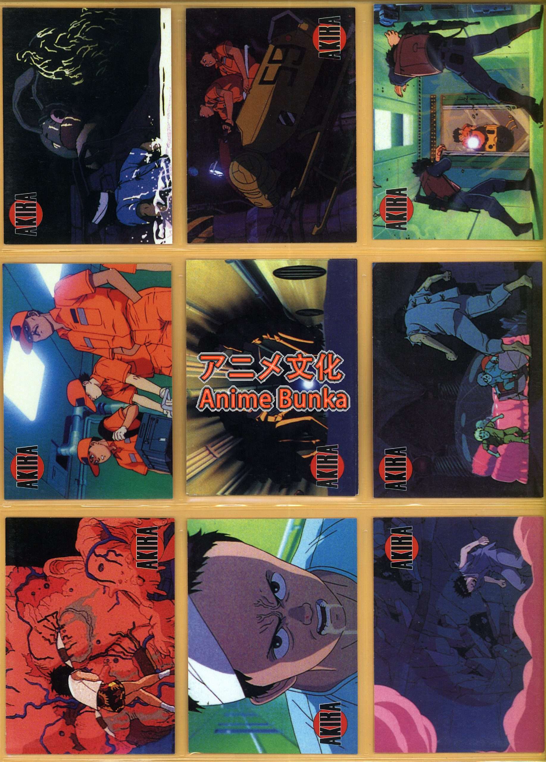 未使用】 激レア AKIRA アキラ 下敷き カード セット コレクション 未