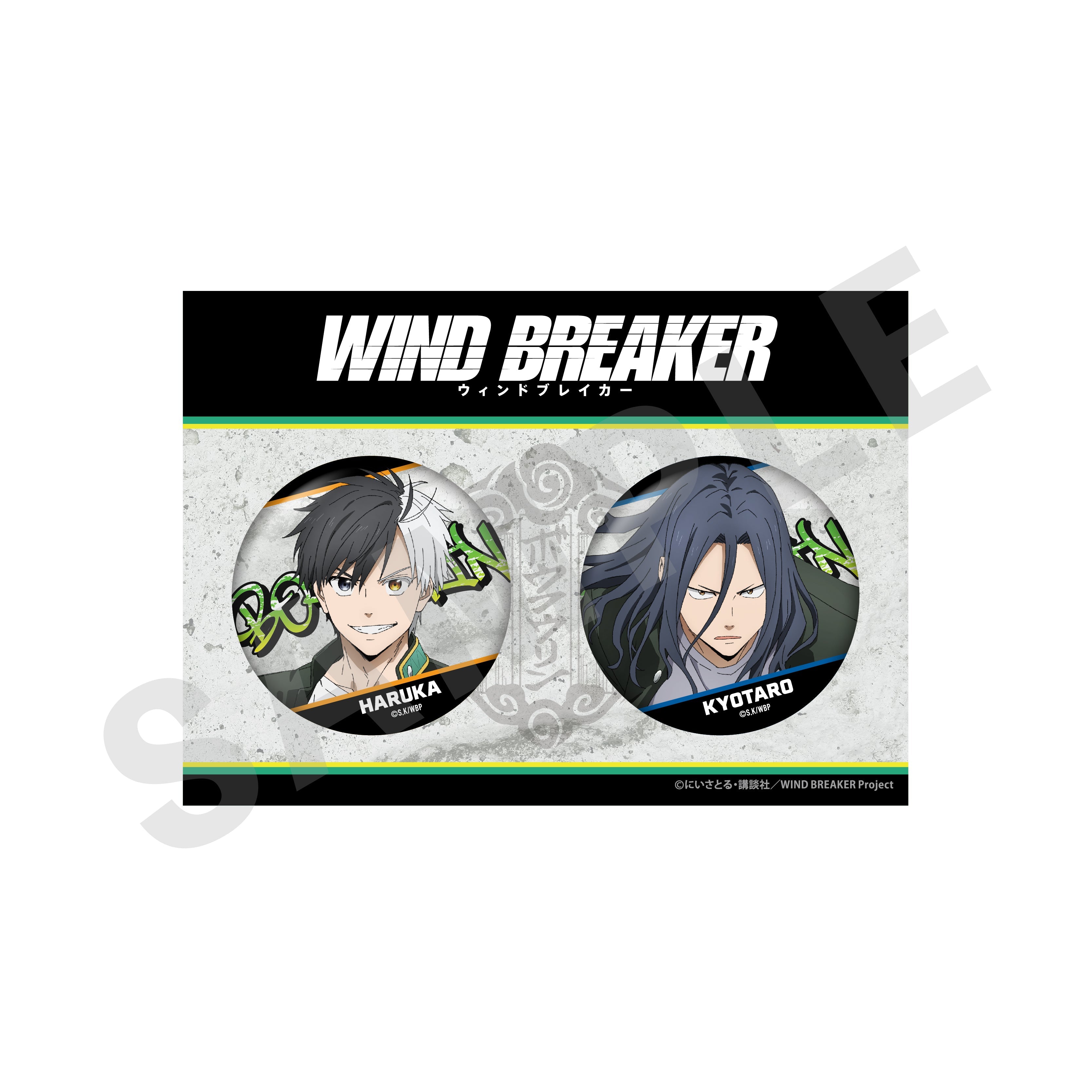 WIND BREAKER 杉下京太郎 缶バッジ