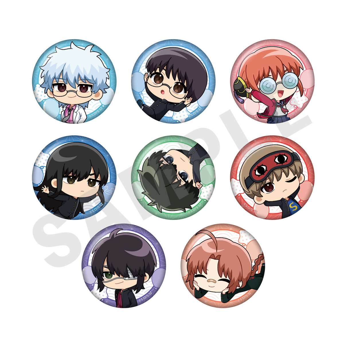 銀魂 沖田総悟 真選組動乱篇 缶バッジ 限定】銀魂 沖田総悟