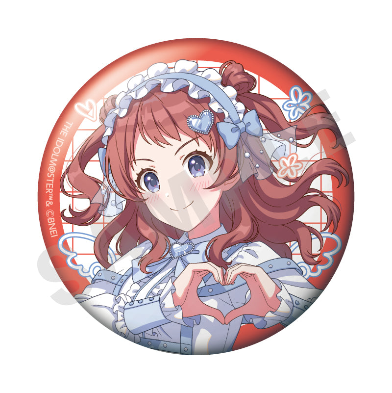 学園アイドルマスター 学マス 藤田ことね ハート缶バッジ 学園アイドル