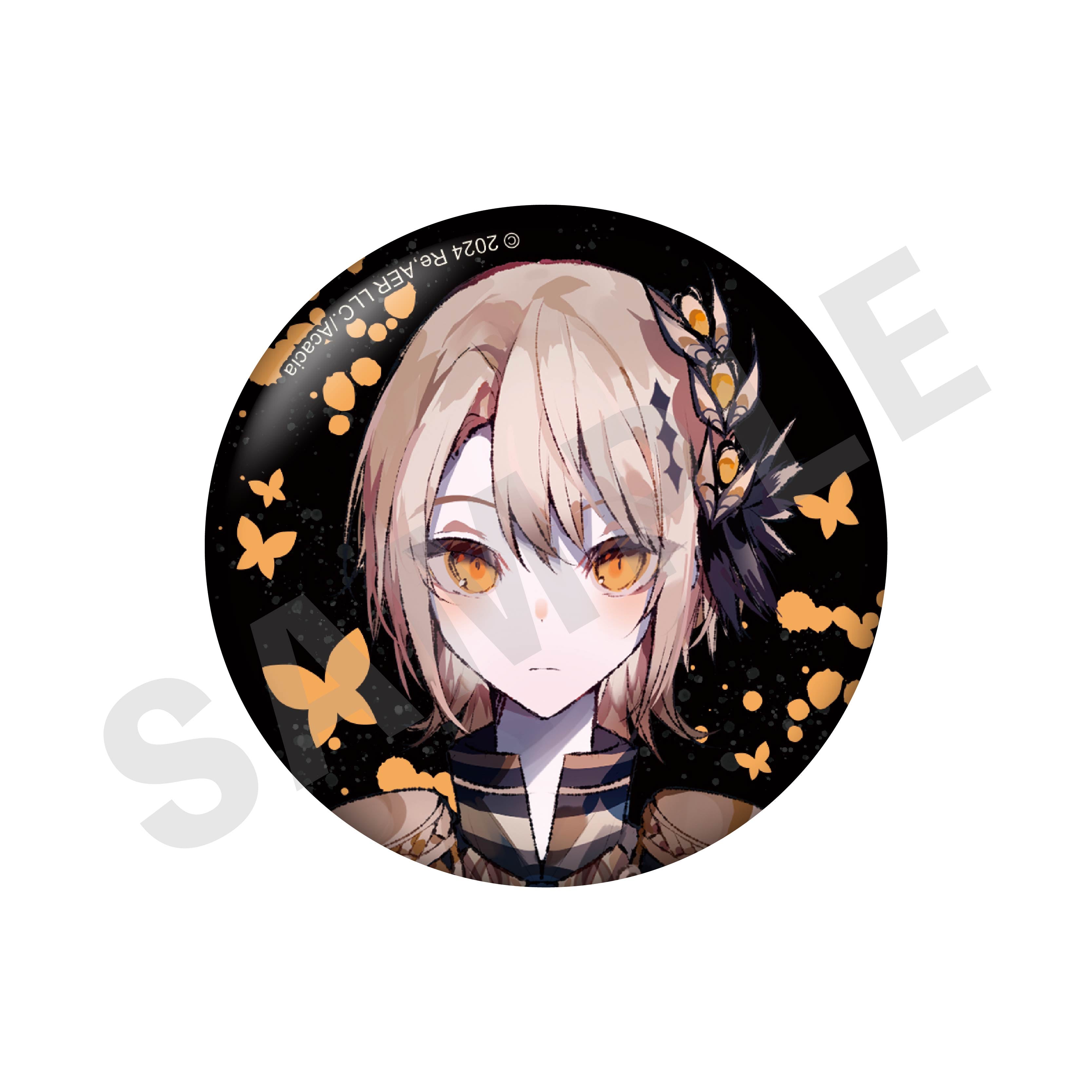 魔法少女ノ魔女裁判 くじメイト 缶バッジ 二階堂ヒロ 蓮見レイア まの