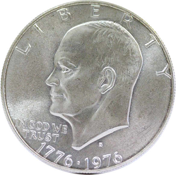 アメリカ アイゼンハワー1ドル銀貨（United States Eisenhower Dollars