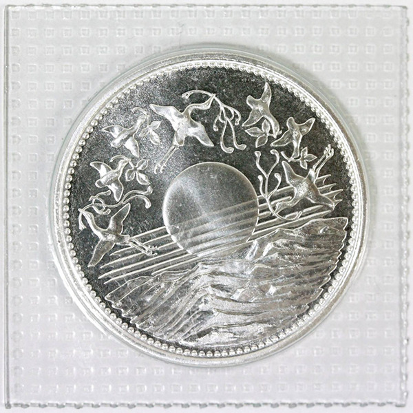 1万円プルーフ銀貨 天皇陛下御在位60年記念 天皇陛下御在位60年記念 1