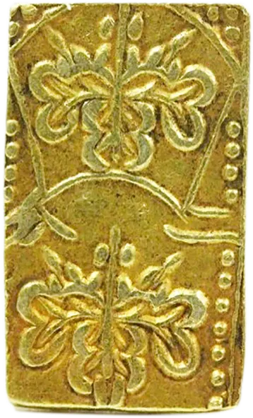 文政二分判金（真文二分）の買取価格 | 古銭買取専門店アンティーリンク