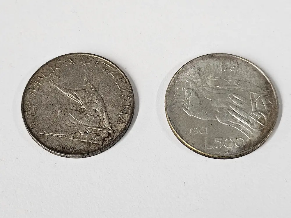 イタリア 500リラ銀貨の買取価格 | 古銭買取専門店アンティーリンク