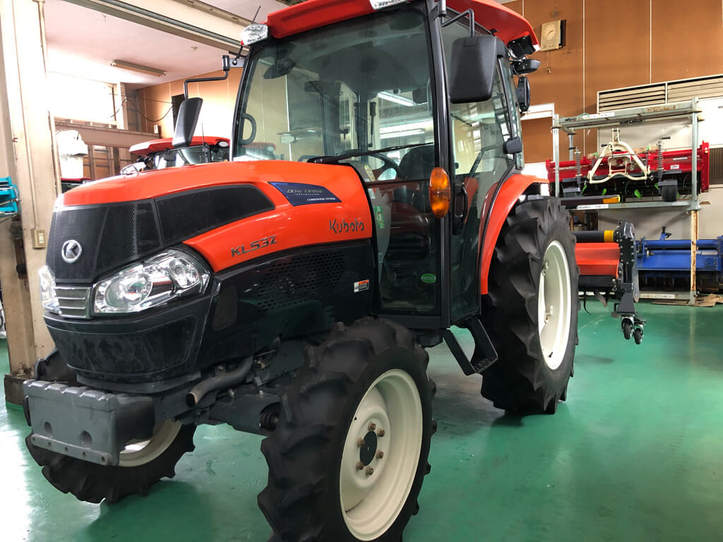 53馬力ハイスピードクボタトラクターKL53Zデュアルシフト仕様です