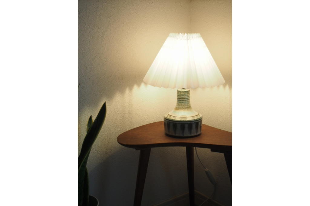 北欧ヴィンテージ SOHOLM 陶器のテーブルランプ - a n t e n n a