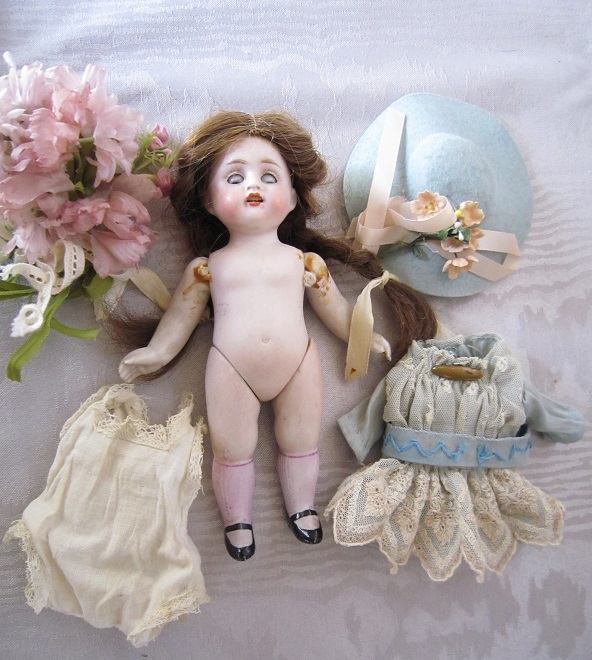 ♡キャビネットサイズ アンティークビスクドール ケストナー♡美しい