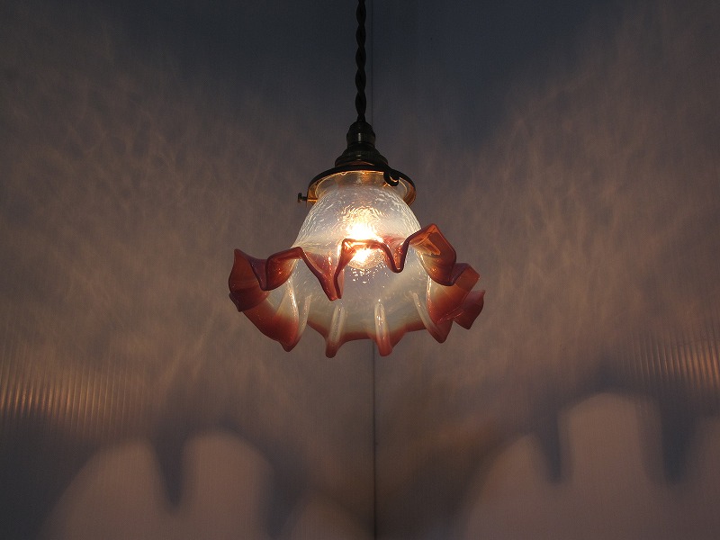 20年代 フランス アンティーク 希少なオパリン・グリーンの可愛い