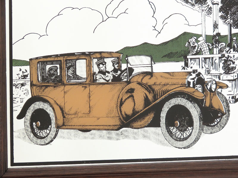 ビンテージパブミラー（古い壁掛け鏡）チェナード＆ウォーカー