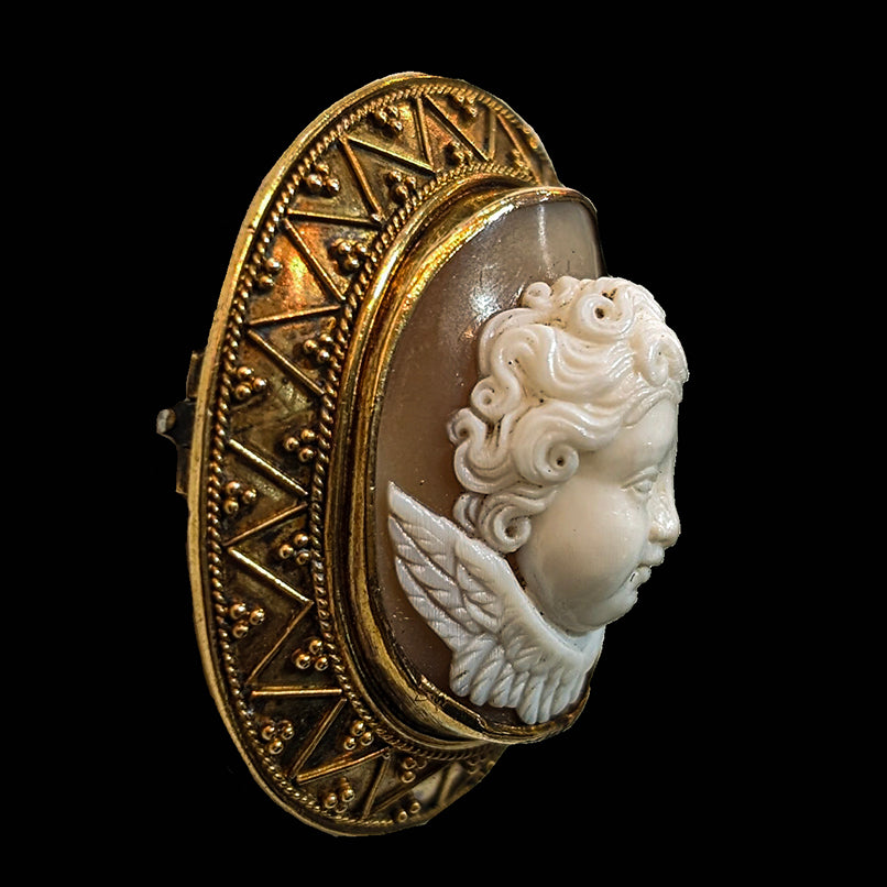 天使シェルカメオブローチ – ETALAGE（エタラージュ）