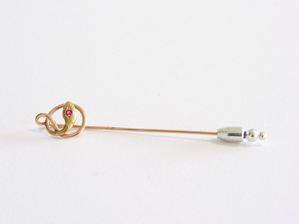 アンティークブローチ ピン ｜シェルシュミディ