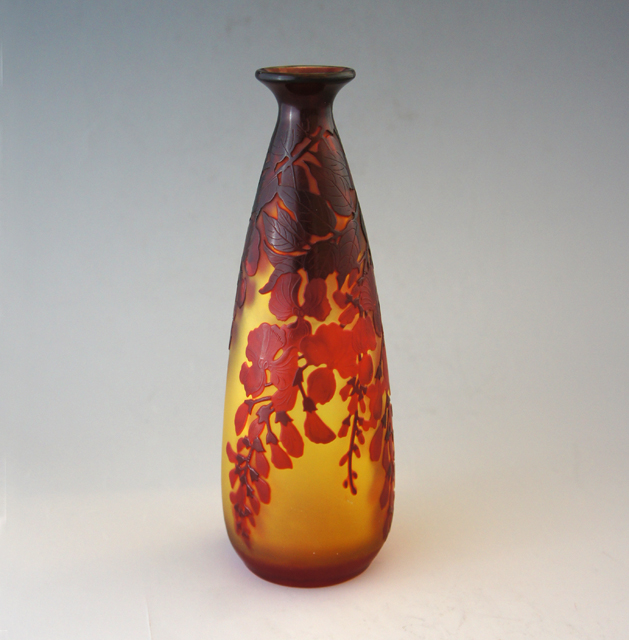 アンティークエミール ガレ 花瓶