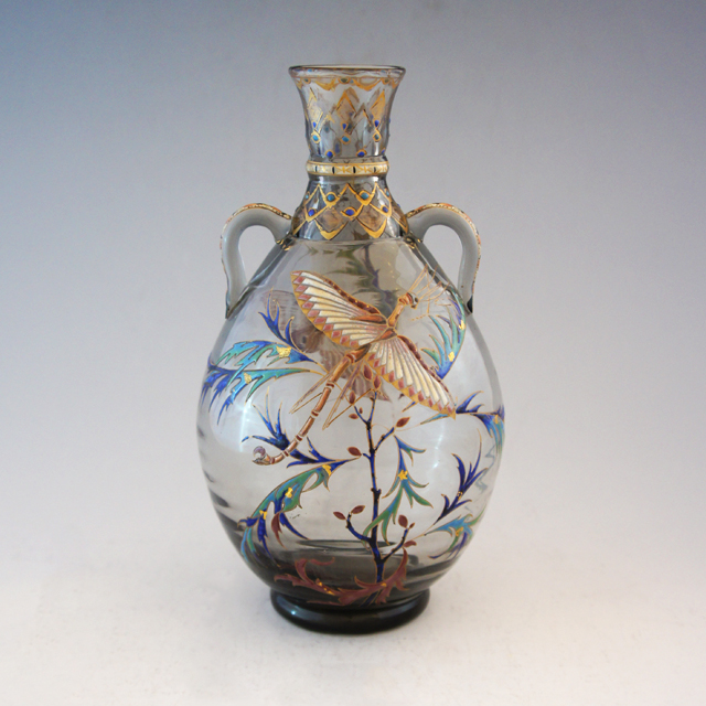 アンティーク エミールガレ アンティーク エミール ガレ 花瓶 エミール