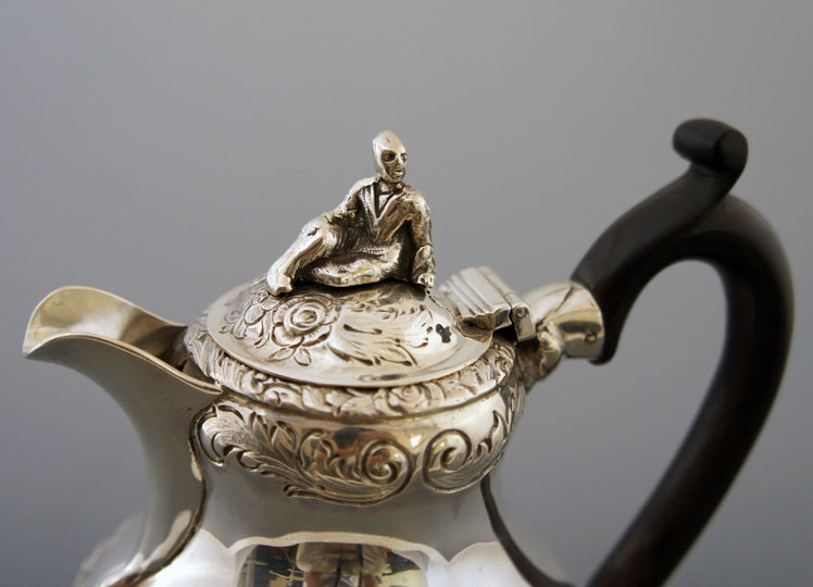 1928年 ロンドン「1928年 ロンドン シルバー ポット」《アンティック