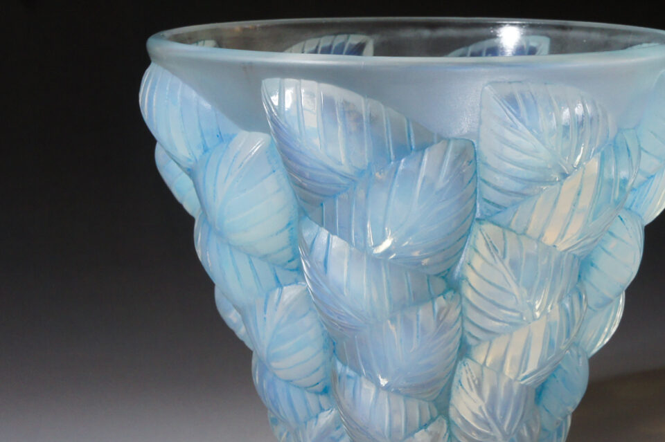 ルネ・ラリック 「花瓶とヒナギク」 文 硝子鉢 ボウル 「VASES」 R