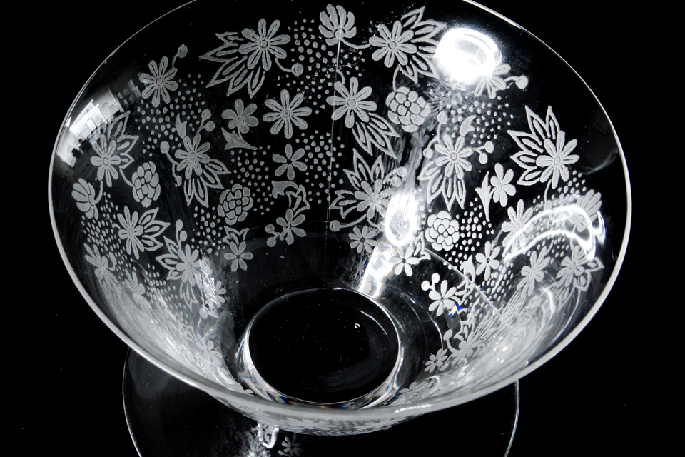 オールドバカラ「エリザベート ELISABETH クープグラス