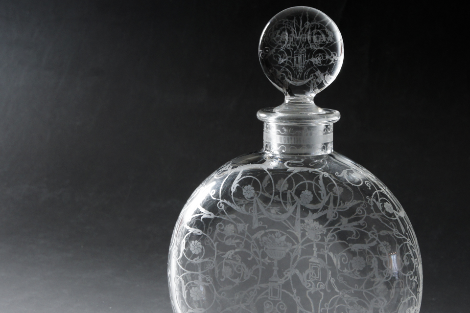 オールドバカラ「ミケランジェロ Michelangelo 香水瓶 h16.8cm