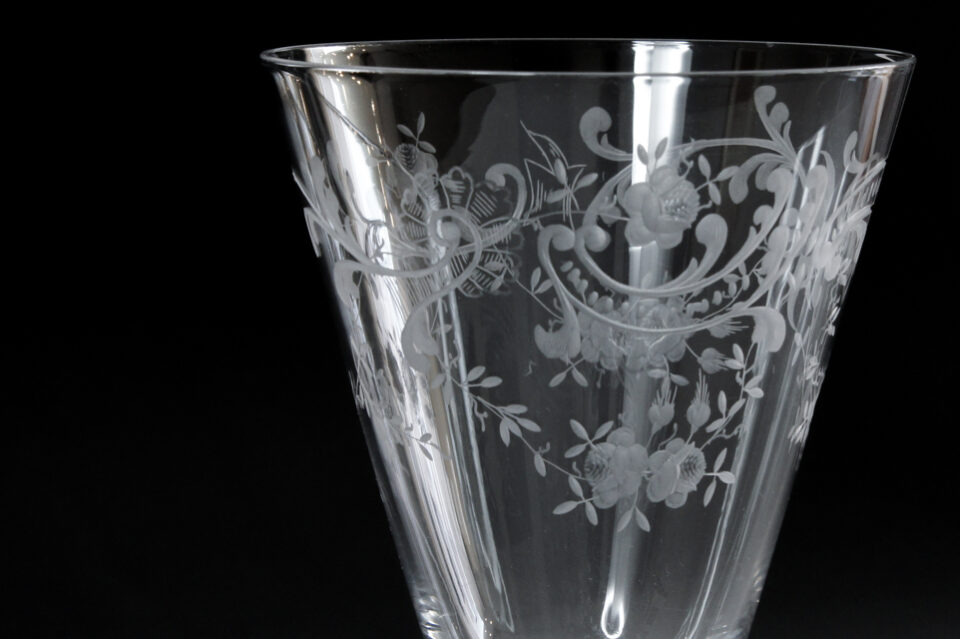 オールドバカラ「Service forme 8726 グラス（大）高さ17cm（容量約