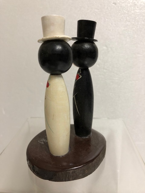 宝塚歌劇 宝塚レビュー こけし 人形 木台 昭和レトロ 10．0cm