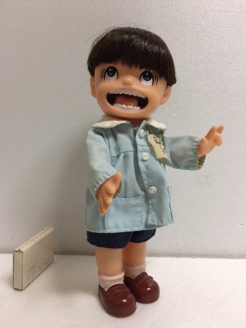 アンソニー まことちゃん ソフビ人形 大 22．0cm 当時物 楳図