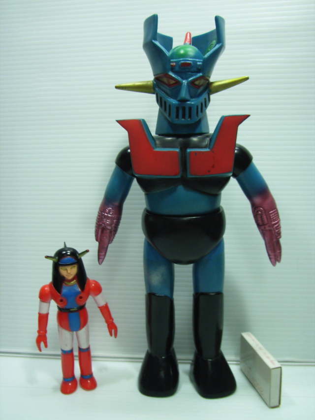 ポピー マジンガーZ ドクターヘル ミニソフビ 未塗装 ソフビ人形