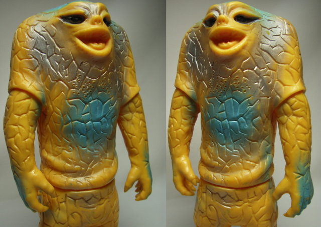 ブルマァク ジャミラ 黄色 ソフビ ブルマァク／ジャミラ（イエロー