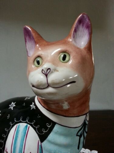 エミールガレ(galle) 初期作品 猫の陶磁器置物 希少品 – アンティーク