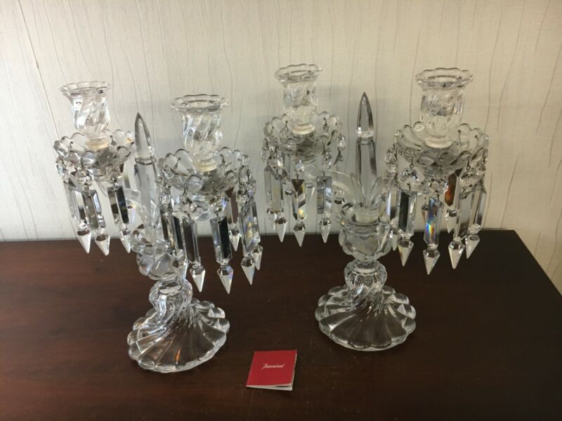 バカラグラスオールドバカラ2脚コレクションアンティークヴィンテージ