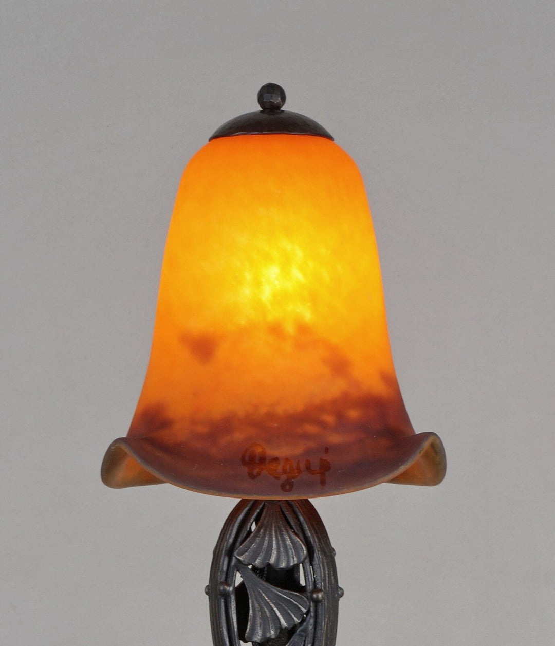 デュゲ DEGUE フランス 1930年 アールデコ調ランプ – アンティーク