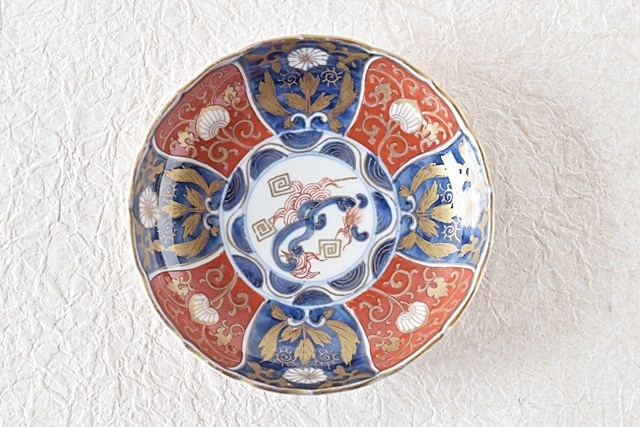 古い明治薩摩超絶細密画小鉢碗/芸者童女仏僧風俗画/里帰り伊万里唐津