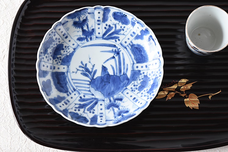 古伊万里 染付 小皿 豆皿コレクション 五枚 - メルカリ 古伊万里 染付 小皿